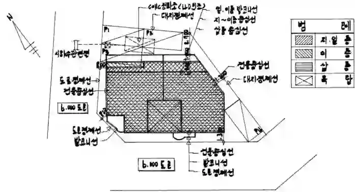대헌빌라 배치도 이미지